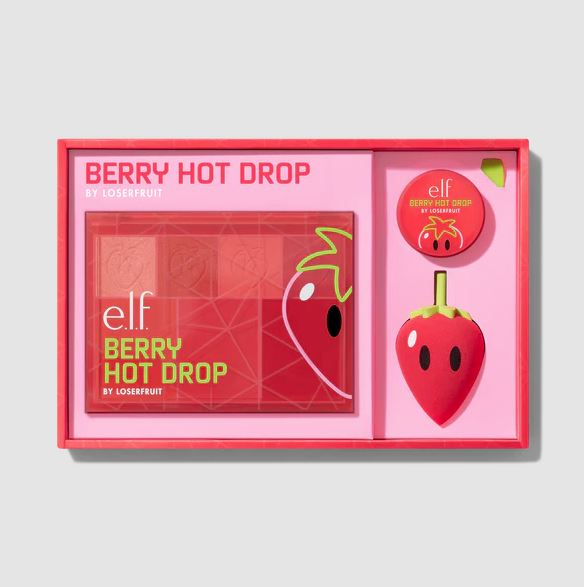 e.l.f. x Loserfruit Berry Hot Drop Makeup Set