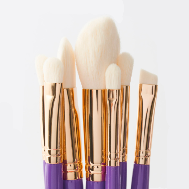7-pcs Purple Brush Set