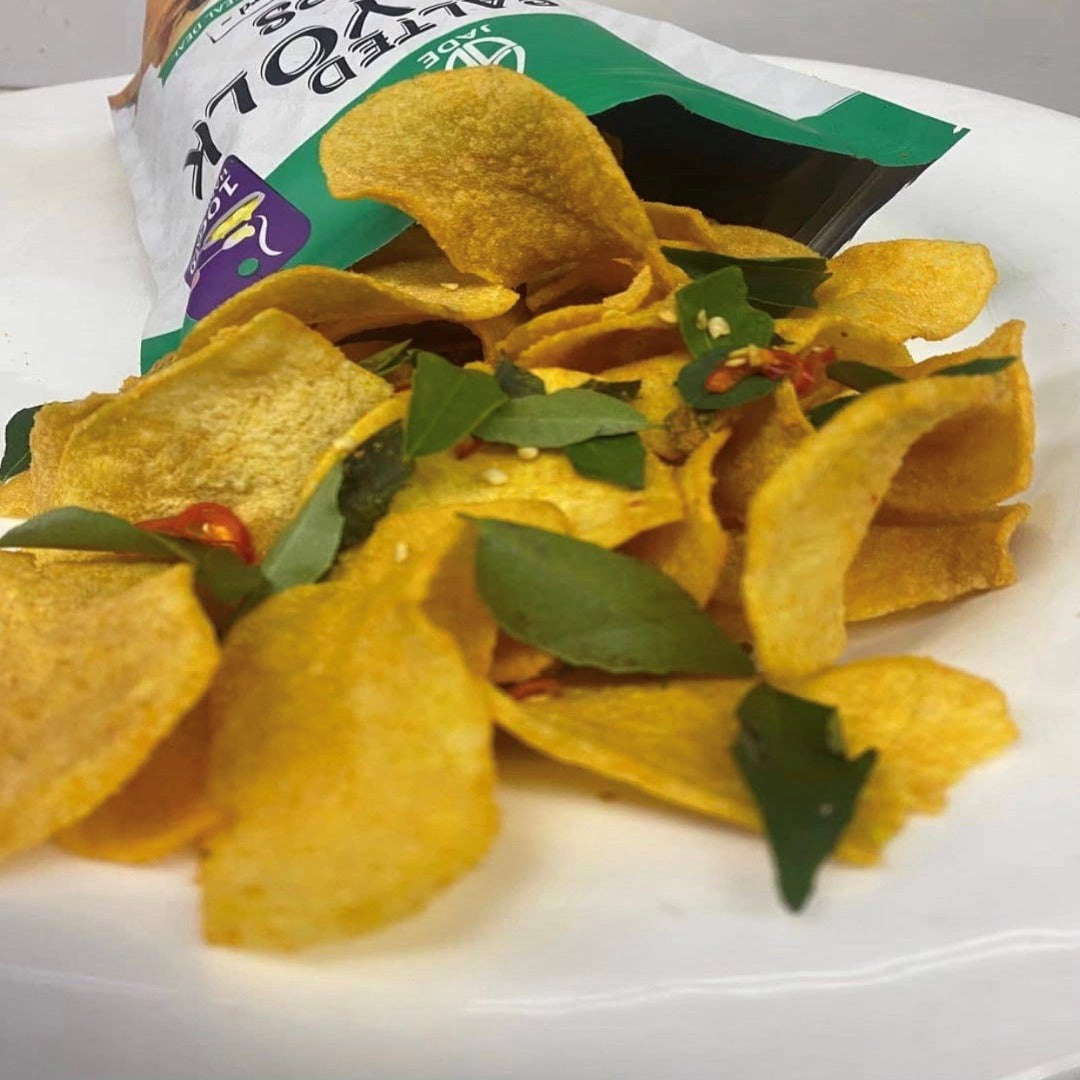 Salted Egg Yolk Chips