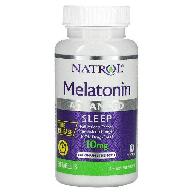 Melatonin Advanced Sleep Time Release 10mg