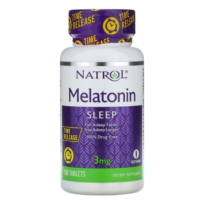 Melatonin Sleep Time Release 3mg