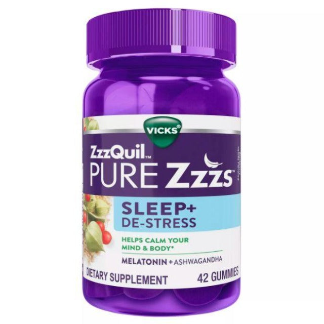 Zzzs Sleep+ De-Stress Gummies